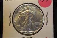 1943-D Uncirculated Walking Liberty Half Dollar