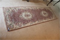 wool runner rug 98inch x31.5inch  (LR)