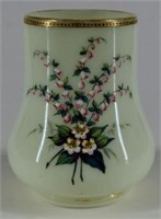 Harrach Uranium Glass Vase