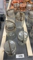 6 Ball Ideal Glass Jars