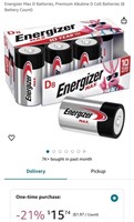 D BATTERIES (NEW)