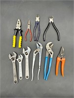 CHANNEL LOCKS, SNIPS, ADJ. WRENCHES & MORE
