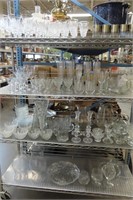 Large Selection of Clear Glass & Crystal