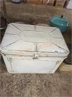 Vintage savory kitchen tin