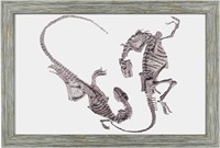 Jurassic Dinosaur Skeleton Wall Decoration