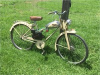 1953 Bianchi Aquilotto Pedal Motorcycle