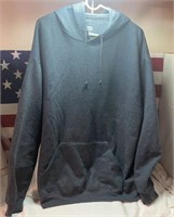 XL Hooded Sweatshirt Grey Athletic