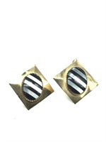 14K gold earrings