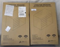 2 Boxes Literature Organizers