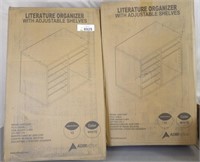 2 Boxes Literature Organizers