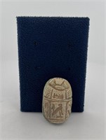 Ancient Egyptian Faience Pottery Scarab