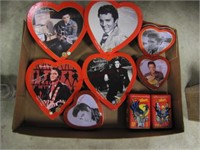 1 flat of Elvis candy boxes
