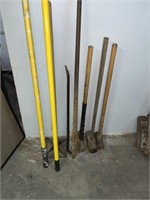 OUTDOOR YARD TOOLS (TAMPER, SLEDGES more)