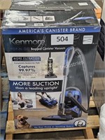 kenmore bagged canister vacuum