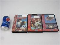 3 jeux pour Sega Genesis