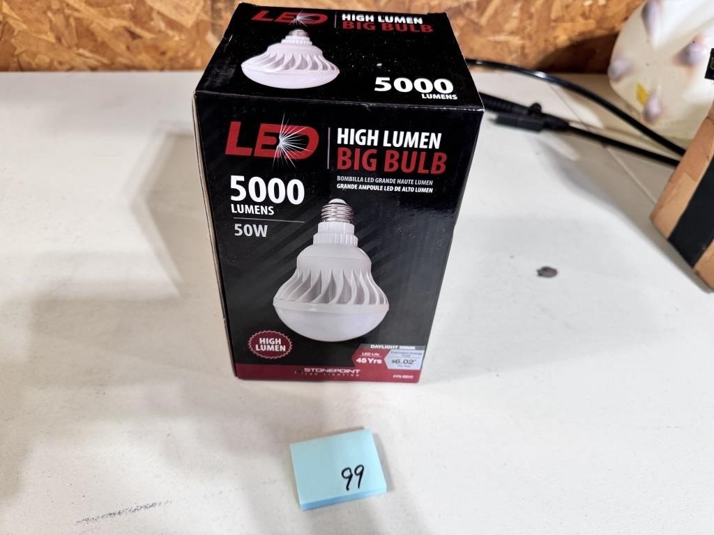 LED High Lumen Light Bulb