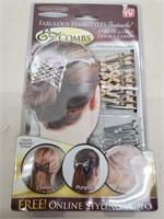 New EZ Combs Stretchable Double Hair Combs