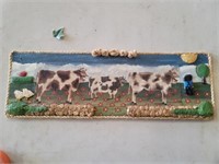 22" Cow Farm Sign