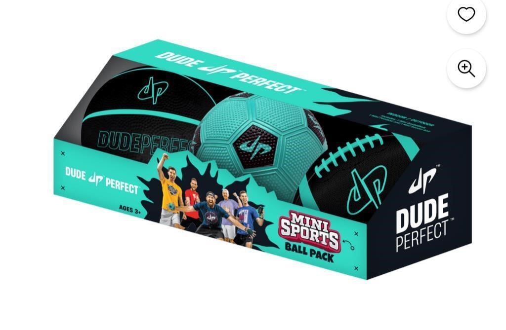 Dude Perfect Mini Sports Ball Pack