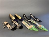 4 Pairs of Designer heels.