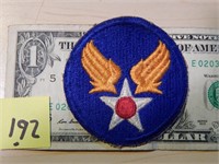 US Army Air Corp Shoulder Insignia