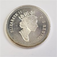 Silver Canadian 50Cent 9.25G Coin
