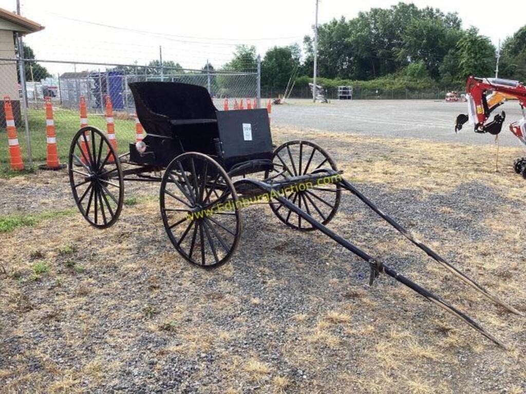 D2. Horse carriage buggy