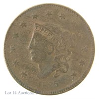 1835 Coronet Head Large Cent