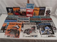 Motorcycle DVD's,Book,Road Iron Magazines
