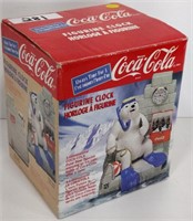 Coca Cola Figurine Clock