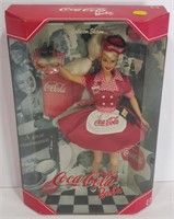Coca Cola Waitress Barbie Doll