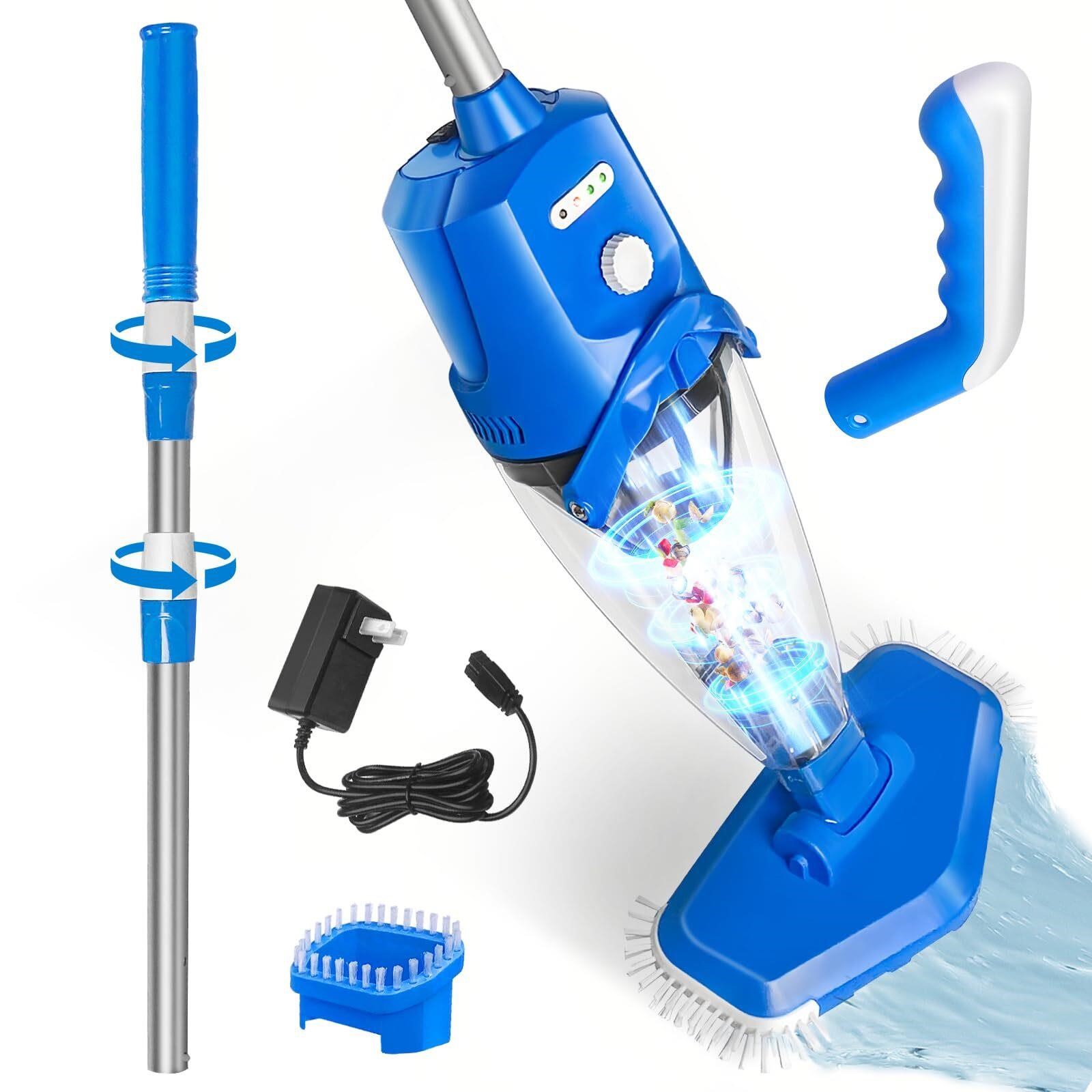 YSMJ Max Power Handheld Rechargeable Pool Cleaner