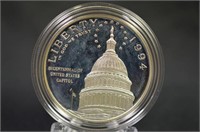 1994 US CAPITOL SILVER DOLLAR PROOF