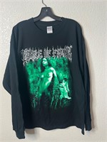 Y2K 2005 Cradle of Filth Rock Shirt