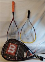 3 Racquets,1 CASE