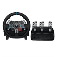 LOGITECH G29 DRIVING FORCE RACING WHEEL AND FLOOR