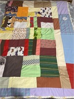 Homemade Quilt 54x 76 Inches