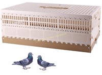 Plastic Folding Pigeon Cage, Portable