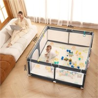 dearlomum Baby Playpen,71"x59" Extra Large Baby