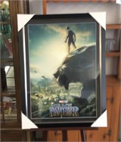 Black Panther framed print