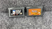 2 Game Boy Advance Video Game Cartridges