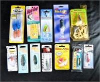 (12) NEW FISHING LURES - NOS Old Stock In Box