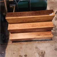 Stair Step Plant Stand -  approx 30" x 15 " x 15"