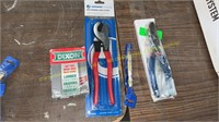 Cable Cutters, Pliers, Punch, Lumber Crayon