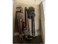 (3) 14" Pipe Wrenches