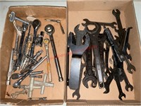 Flat of Wrenches & Ratchets