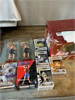 9pc One Piece Import: Funko Pops, Action Figures