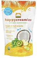 HAPPY CREAMIES SNCK,OG2,SPNCH PEA KW,ND, 1 OZ, BB