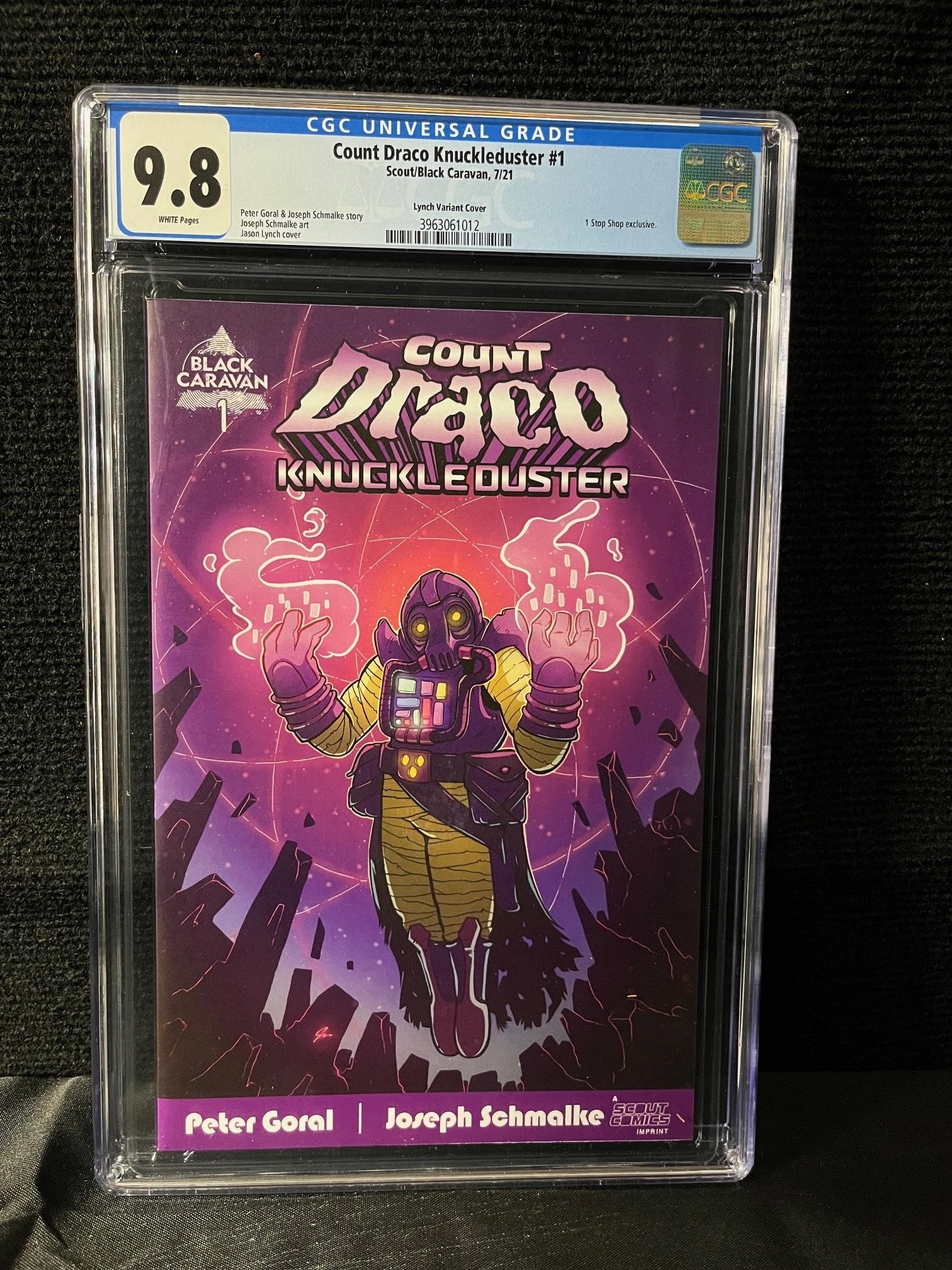 Count Draco Knuckleduster 1 Lynch Variant CGC 9.8