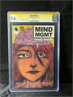 Mind MGMT 1 Sign & Sketch by Matt Kindt CGC 9.6